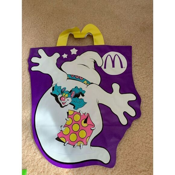 Vintage 1990 McDonald’s Halloween Vinyl Bags - Picture 2 of 11